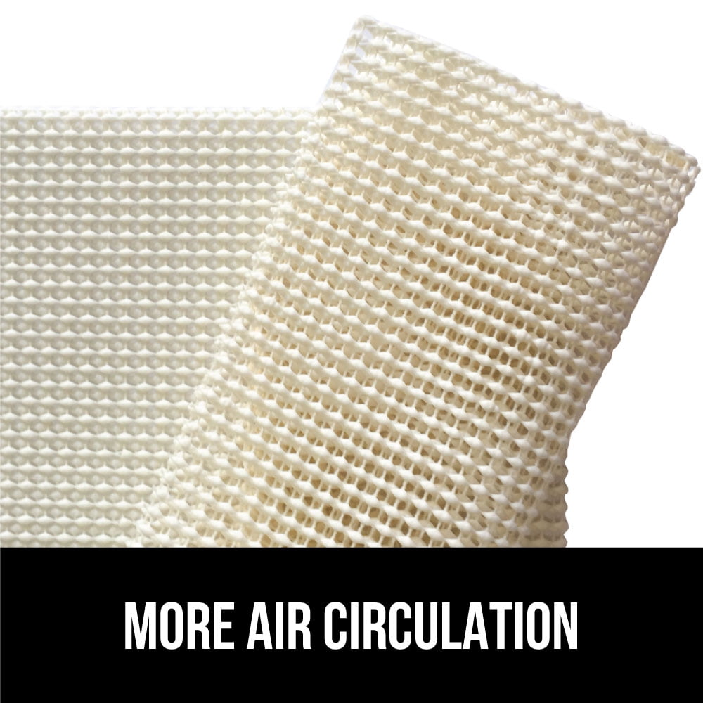 GORILLA GRIP Slip Resistant Rug Gripper Pads for Hard Floors, Keep Rugs in Place, 2x3 Feet