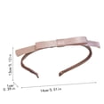 thumbnail image 2 of Cute Bow Headband, Stylish And Versatile Princess Style, Soft Rubber Headband That Won'T Constrict Your Head, Suitable For Everyday Wear, Photoshoots, And Performances,Black., 2 of 6