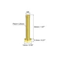thumbnail image 2 of Unique Bargains Brass Hex Bolts, M8x50mm 5 Pack Fully Thread Grade 4.8 Machine Screws, 2 of 4