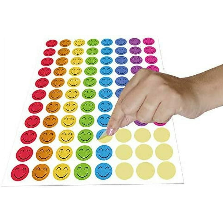 Mini Star Stickers Mega Bundle 5280 PCS in 8 Colors for Reward Behavior  Chart 3/8 inch