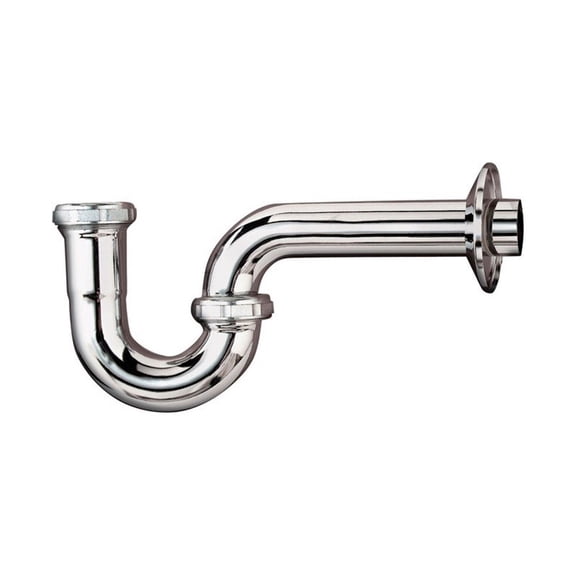 Plumb Pak 1-1/4 in. Dia. Brass P-Trap