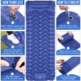 thumbnail image 4 of Sleeping Pad, Ultralight Inflatable Sleeping Pad for Camping, Ultimate for Camping, Hiking, Air Mattress, Carrying Bag, Compact & Lightweight Air Mattress, 4 of 4