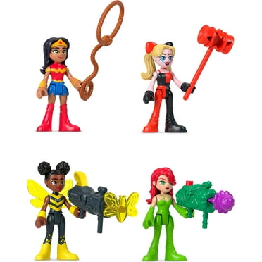Imaginext DC Super Friends Rivals Pack 8-Piece Figures & Accessories Set, Preschool Toys