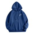 thumbnail image 3 of WEAIXIMIUNG Robe Sweat à Manches Courtes pour Femmes, Décontractée, Imprimé Graphique, Légère, Hoodie, Manches Longues, Pull de Football, Blouse, 3 of 4