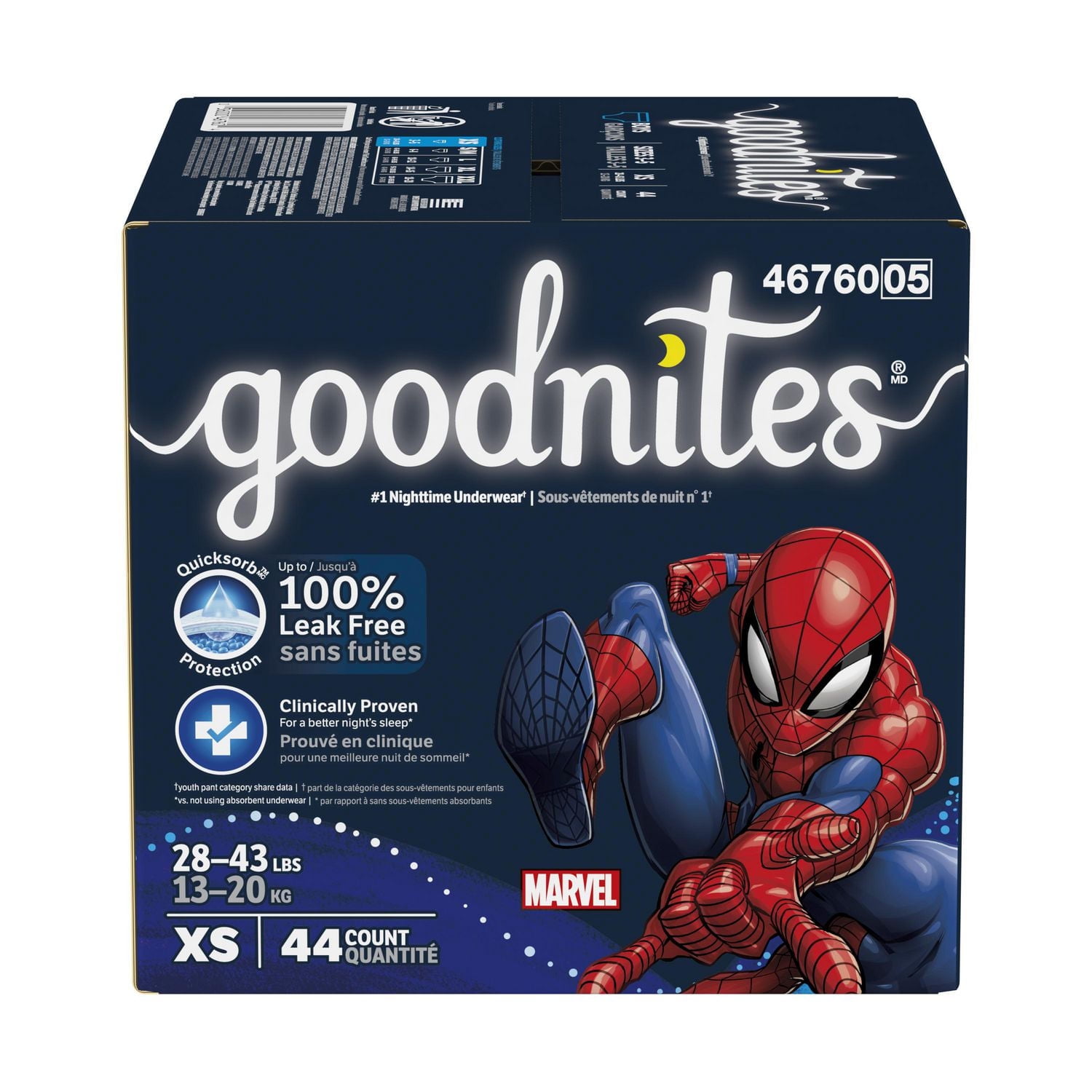 GoodNites 紙おむつ XXL 18枚入 男の子用 goodnites XXL 紙おむつGoodNites 男の子用 2枚｜Yahoo!フリマ