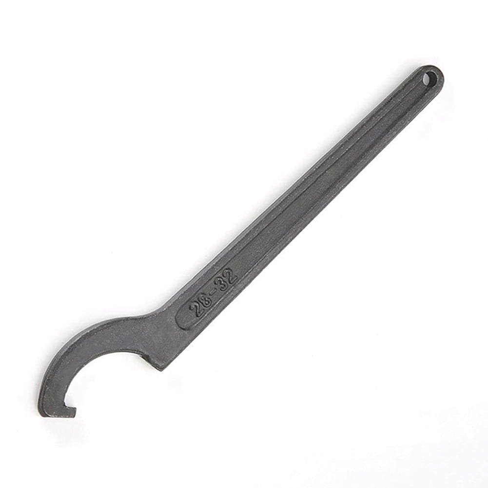 Crescent Wrench Round Nut Hook Spanner Half Moon Wrench Hook Spanner  22-72mm 
