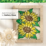 Plaid Fragment Effects Glass Chips, Turquoise, 6 oz