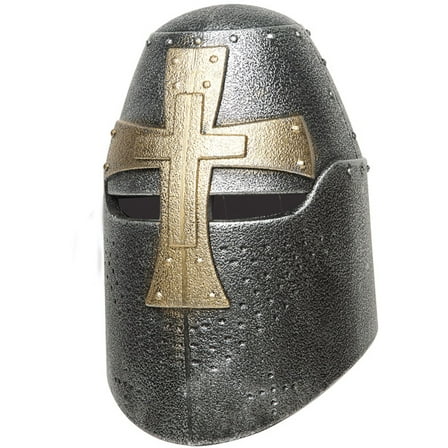 Knight Bucket Helmet Adult Costume Accessory