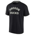 thumbnail image 2 of Unisex Fanatics Black Oregon Ducks Elements Super Soft Short Sleeve T-Shirt, 2 of 3