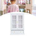 thumbnail image 4 of Miniature Bookcase, Birch 1: 12 Dollhouse Bookshelf White Fine Workmanship  For Dollhouse Accessories, 4 of 8