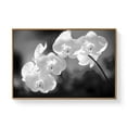 thumbnail image 2 of wall26 Floating Framed Canvas Wall Art for Living Room, Bedroom Black Flower Canvas Prints for Home Decoration Ready to Hang - 24x36 inches, 2 of 4