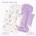 thumbnail image 3 of Inserto para Silla de Auto Infantil SWESEN con 3 Fundas para Arnés en Morado, 3 of 7