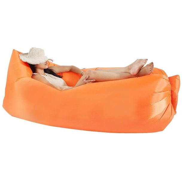 Heavy Duty EasytoInflate Inflatable Lounger Chair Couch for Adults