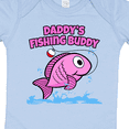 thumbnail image 4 of Inktastic Daddy's Fishing Buddy (pink) Boys or Girls Baby Bodysuit, 4 of 5