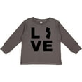 thumbnail image 3 of Inktastic Love New Jersey Boys or Girls Long Sleeve Toddler T-Shirt, 3 of 5