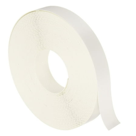 Uxcell White Edge Banding Tape, 3/4 Inch x 50ft Adhesive Veneer Edge Edging Strips