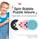 thumbnail image 3 of Juguete giratorio de plástico ABS portátil, 8 cm x 8 cm x 1,5 cm, de Spin Bubble, 3 of 5