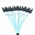 thumbnail image 2 of 8 Pcs SATA Cable Set 8 Set SATA 3.0 Cable PC SATA Cabl SAS 7Pin 6Gbps Data Cable for Hard Disk SSD Drive NAS Host, 2 of 6