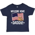 thumbnail image 3 of Inktastic Military Dad Welcome Home USA Flag Boys or Girls Toddler T-Shirt, 3 of 5