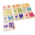 thumbnail image 2 of Tablero de madera para contar números, educativo, portátil, duradero, materiales matemáticos, juguete matemático para bebés, niños, guardería, 2 of 9