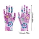 thumbnail image 2 of Guantes de jardinería transpirables con revestimiento de goma para mujer | Resistentes a la abrasión y antiarañazos | Guantes multiusos para exteriores | 1 par, 2 of 5