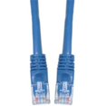 thumbnail image 1 of CableWholesale 13X6-06101 Cat6a Blue Ethernet Patch Cable  Snagless Molded Boot  500 MHz  1 foot, 1 of 6