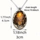 thumbnail image 3 of Collar con Colgante de La Natividad | Joyería Navideña con Detalles de La Sagrada Familia | Colgante Recubierto de Resina de 4,4 Cm con Cadena Ajustable de 50 Cm | Regalo Religioso para Bautizos, Cel, 3 of 5