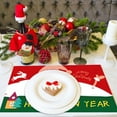 thumbnail image 4 of Dvkptbk Napperons de Noël Napperons Occidentaux Napperons de Cuisine Restaurant Napperons Isolés Kitchen Essentials, 4 of 6