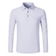 thumbnail image 4 of Ceisia Men's Relaxed Fit Linen Blend Long Sleeve Turndown Collar Shirt with Chest Pocket White M Gifts, 4 of 6