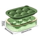 thumbnail image 2 of Molde Redondo Grande para Bolas de Hielo Zdf240508003 | Bandeja de Silicona para Cubitos de Hielo de Grado Alimenticio | Fácil de Desmoldar con Sello Hermético | Máquina de Hielo Doméstica para Bebid, 2 of 6