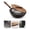 2pcs, variant on 12.6-Inch Carbon Steel Wok Pan Set with Wooden Lid and Cooking Utensils, Flat Bottom Stir-Fry Wok for Induction, Gas, Electric and Ceramic Cooktops, 16-Piece Asian Cooking Cookware Set