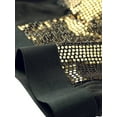 thumbnail image 5 of INSPIRE CHIC Sequin Crop Top for Women's Spaghetti Strap Sweetheart Neck Party Cami Tops Gold XS, 5 of 5
