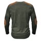 thumbnail image 3 of Men'S Printed T-Shirt Outdoor Retro Button Loose Long Sleeve Top 3XL, 3 of 3