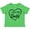 Apple Green, variant on I Love My Daddy in Black Chalk Heart Boys or Girls Toddler T-Shirt