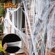 thumbnail image 3 of Spider Webs Decoraciones De Halloween Con 30 Arañas Falsas Super Stretch Telarañas Para Suministros De Fiesta, 3 of 4
