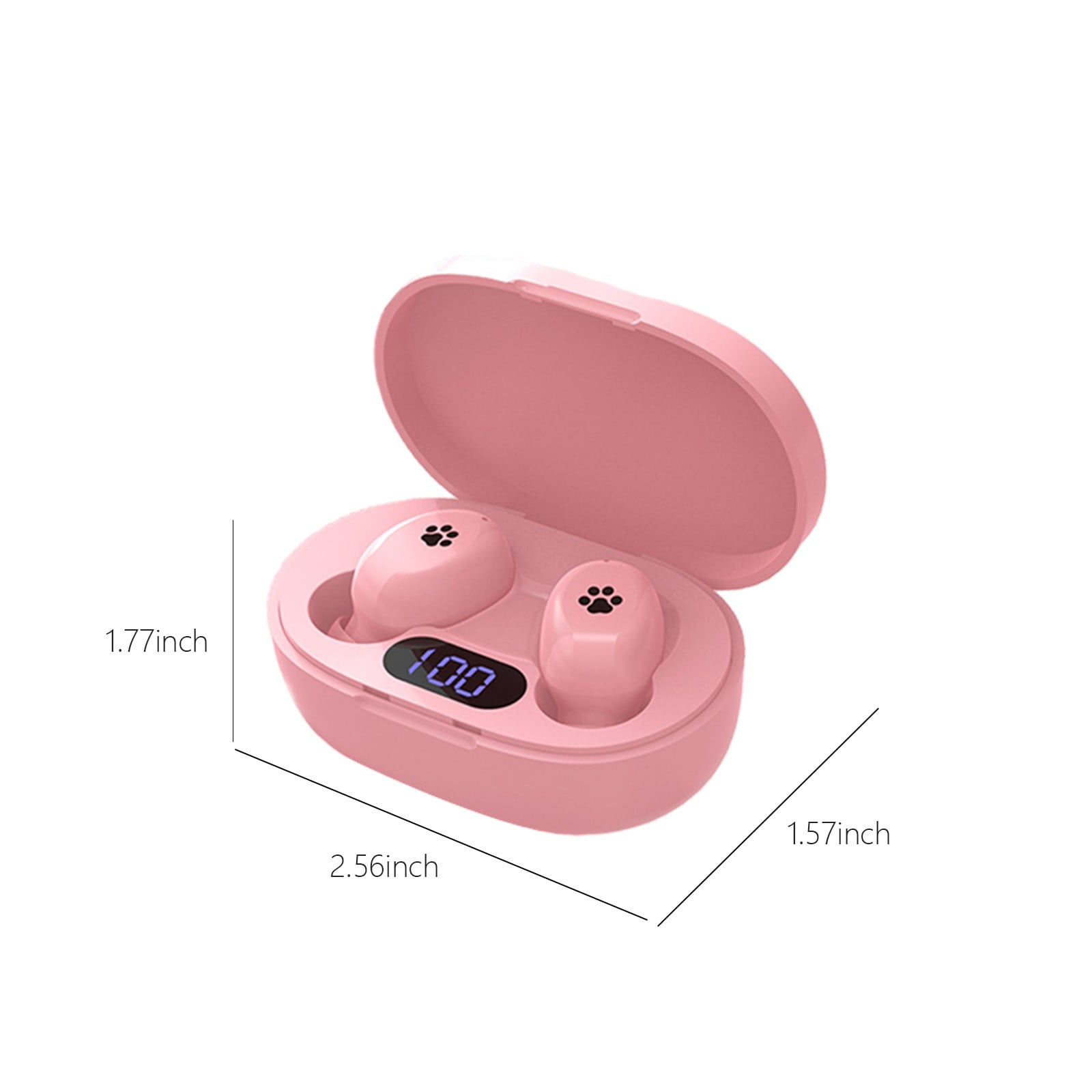 TWS シニュ　トレカ　US アメリカ　限定 target Walmart Tws Cartoon Bluetooth 5.1 Earphones Cute Half In Ear