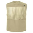 thumbnail image 4 of qolati Mens Fishing Vest Lightweight Breathable Mesh Outdoor Work Jacket Outwear Plus Size Zip Up Travel Work Cargo Vest Jackets with Multi Pockets Sizes L-5XL, 4 of 4