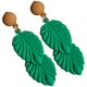 thumbnail image 2 of 1 Pair Leaves Earrings Retro Leaf Pendant Earrings Creative Women Ear Jewelry, 2 of 2