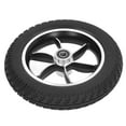 thumbnail image 2 of Remplacement de Roue de Fauteuil Roulant, Roue de Fauteuil Roulant 10 Po en PU, Remplacement de Roue de Déambulateur, Pneu de Déambulateur, Conception Nouvelle Génération, 2 of 14