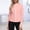 #0128-Pink, variant on Women's Cinched Waist Lightweight Athletic Jacket Sun Protection Full Zip Long Sleeve Shirts Hiking Outdoor with Pockets