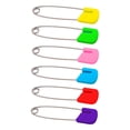 thumbnail image 2 of 20 Pack Colorful Baby Cloth Diaper Pins with Safety Locking Heads Stainless Steel Pins for Cloth Diapering Sewing Crafts Baby Shower, 2 of 6