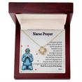 thumbnail image 5 of Nurse Prayer Healthcare Medical Worker Nurse Appreciation Infinity Knot Necklace Message Card, 5 of 17