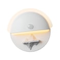 thumbnail image 1 of Lámpara de pared LED regulable, de bajo consumo y con sensor de movimiento. Blanco, 1 of 9
