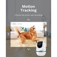 thumbnail image 6 of WUUK 4MP Indoor Pan/Tilt Security Camera, Baby Monitor with Camera and Audio, Wi-Fi Pet Camera with Phone APP, Motion Detection & Tracking, Night Vision, 2-Way Audio, Compatible with Alexa & Google, 6 of 9