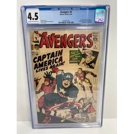 Avengers #4 - CGC 4.5 Comic Book