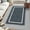 Dark Gray, variant on HOMERRY Area Rugs 8' x 10' Modern Geometric bordered Area Rug for Living Room, Dark Gray