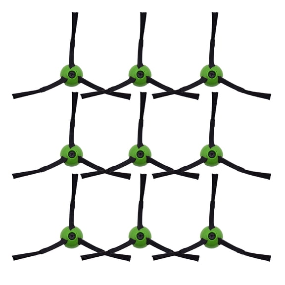 CURYMAY 9-Pack Edge-Sweeping Brushes Compatible with iRobot Roomba e, i, j, and Combo Series, Side Bristles with Pre-Installed Screws