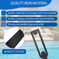 thumbnail image 3 of Pool Pump Lid Removal Tool, Iron Strainer Pump Lid Removing Tool for Pool Equipment Filter Cover, Cover Removal Wrench, 3 of 6