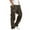 #Brown, variant on DPTALR Men's Solid Casual Cargo Pants,Multiple Pockets,Outdoor Straight Fitness Trousers,Coffee Big and Tall Men M