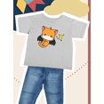 thumbnail image 3 of Cute Pumpkitty. Vampire Costume T-Shirt Toddler -Image by Shutterstock,  3 Toddler, 3 of 4